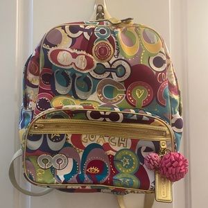 Coach poppy backpack